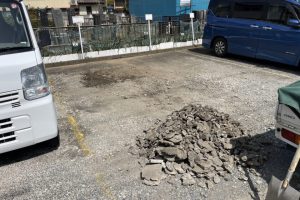 埼玉県滑川町で駐車場整備工事を行いました！